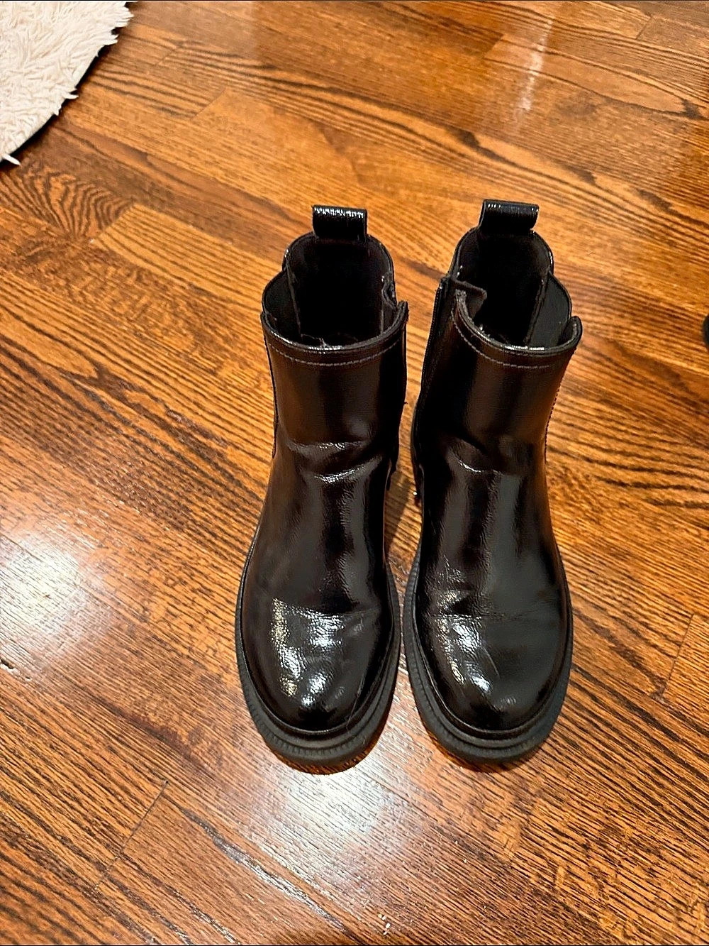 Zara Girls Black Ankle Boots EU 33
